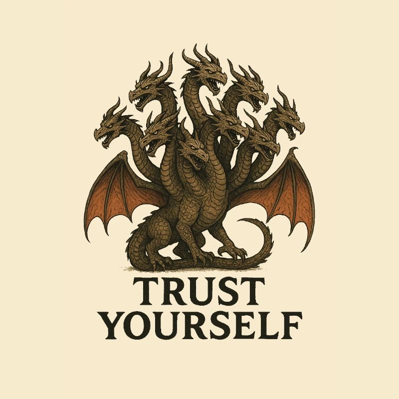 Neunköpfiger Drache: Vertraue dir selbst