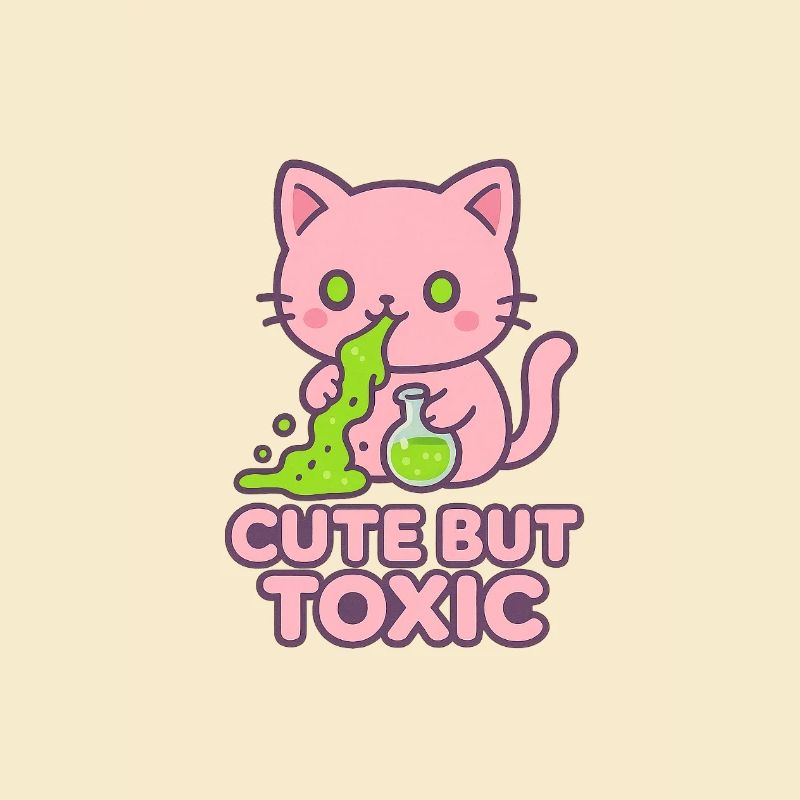 Chat Kawaii Toxique