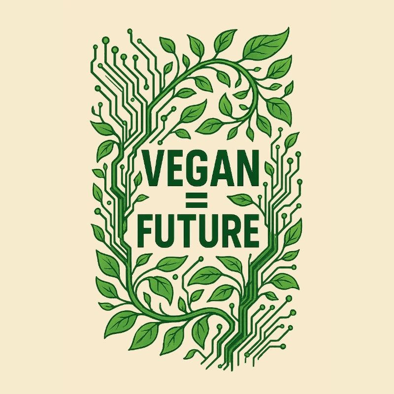 Vegan Future Grüne Tech Vision