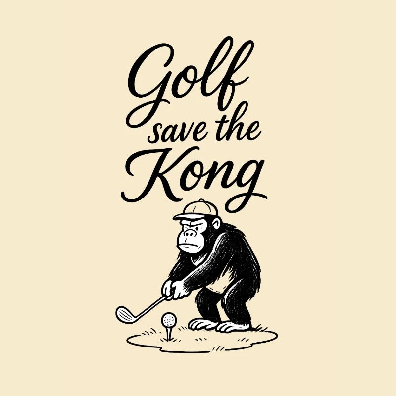 Golf rettet den Kong