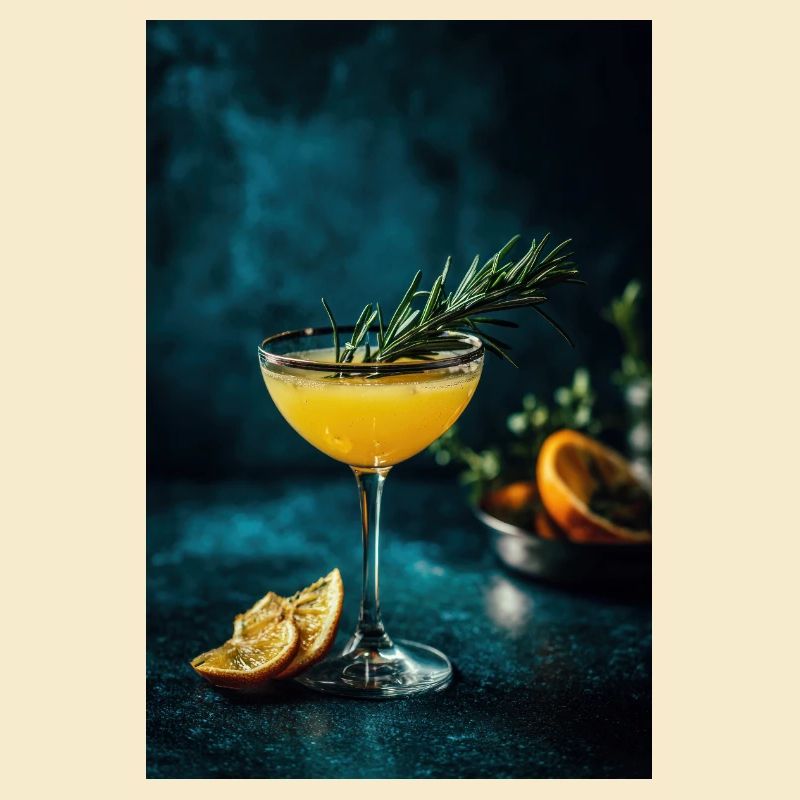 Zitrus-Rosmarin-Spritz