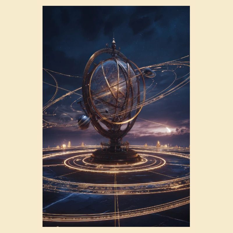 Luminous Armillary Orbit