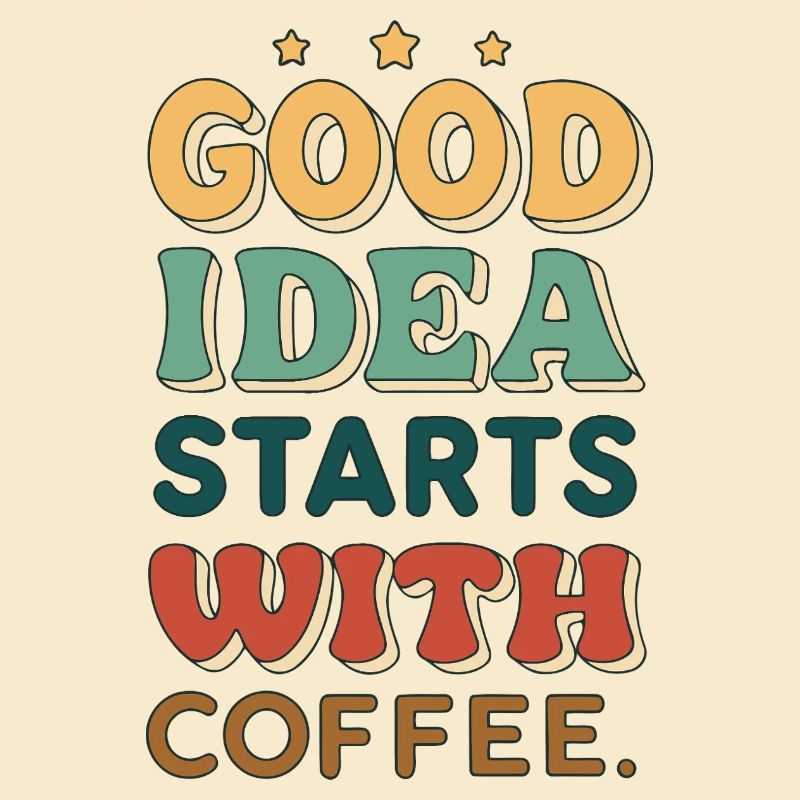 Die gute Idee beginnt mit Kaffee