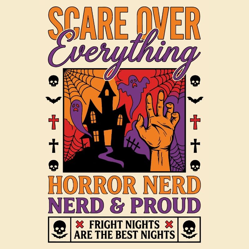 Horreur Nerd Pride Design