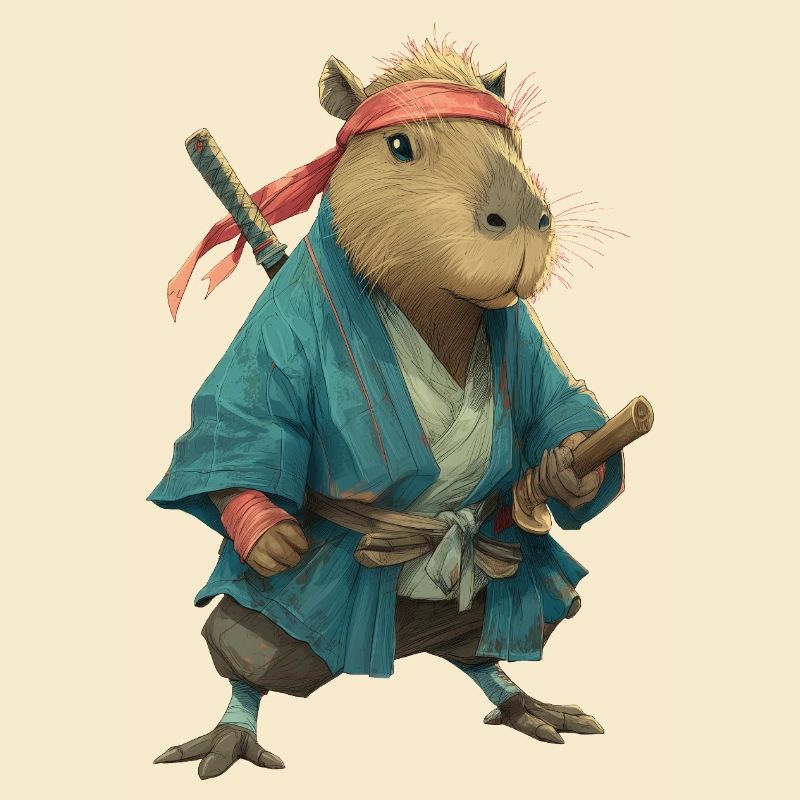 Capybara Ninja