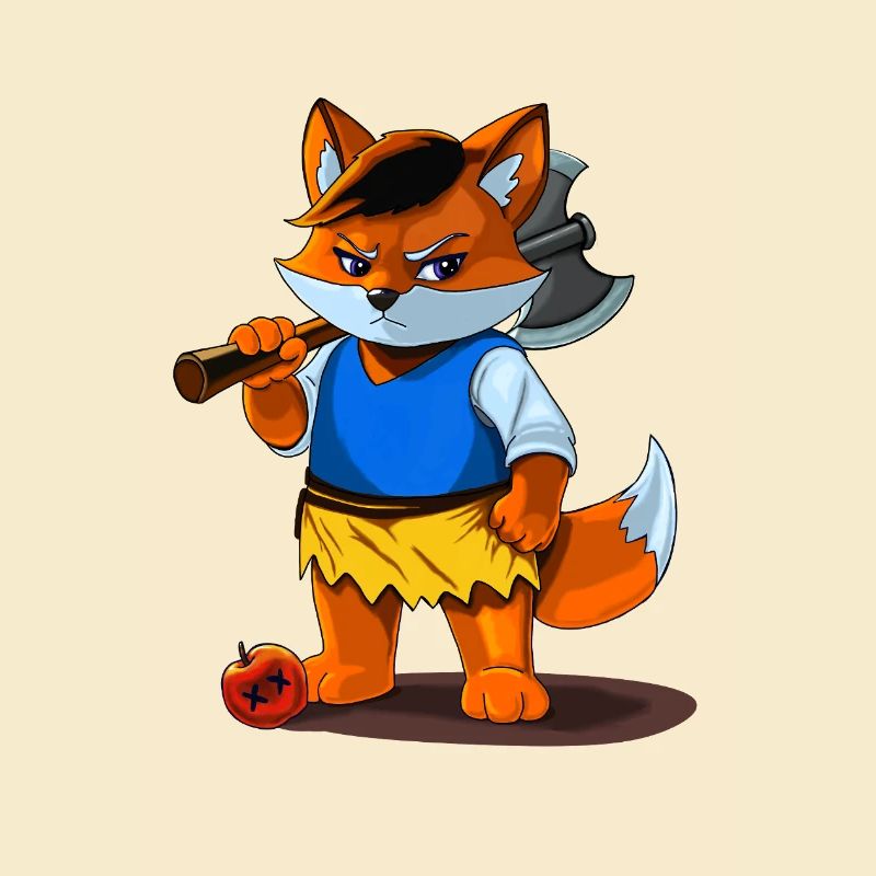 Iron Foxwhite