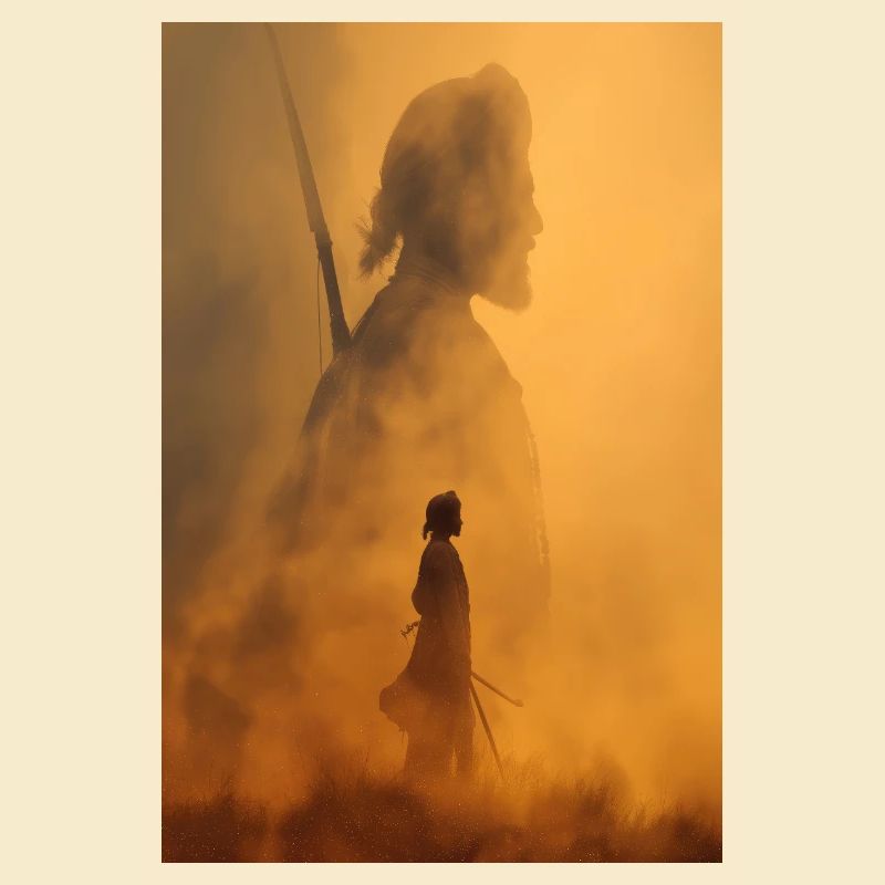Ember Warrior Silhouette