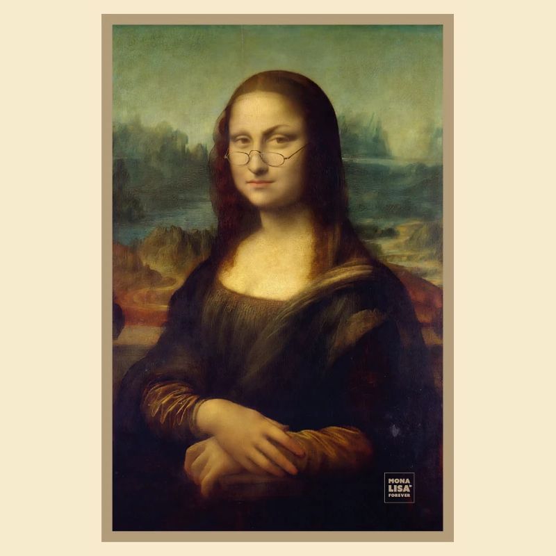 Mona Lisa suspicious judgmental