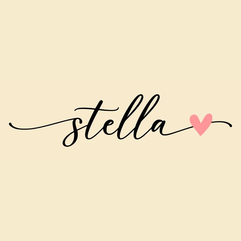 Stella Name Calligraphy Font