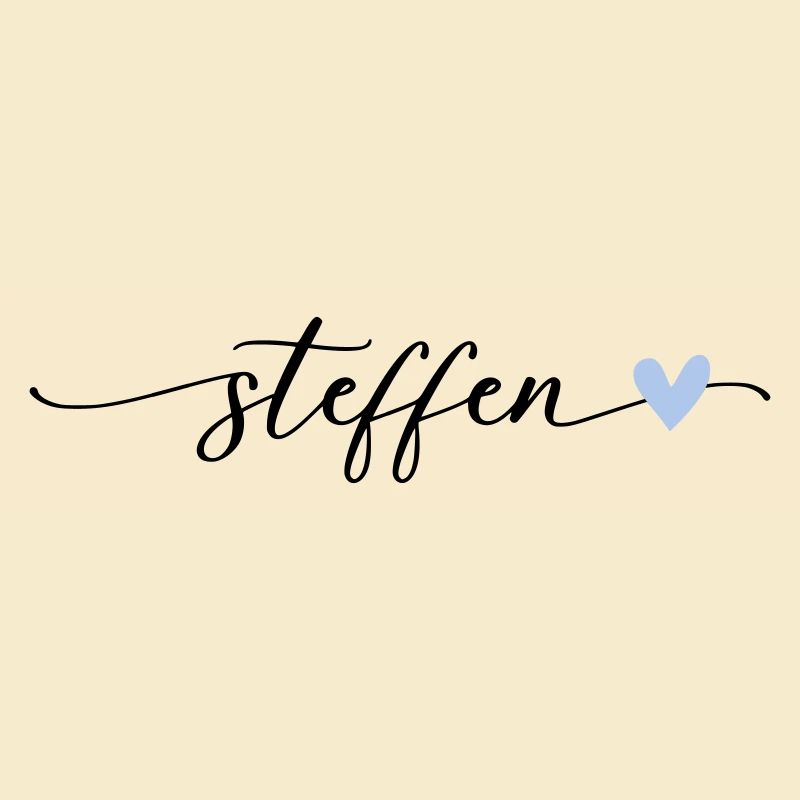 Steffen Name Calligraphy Font