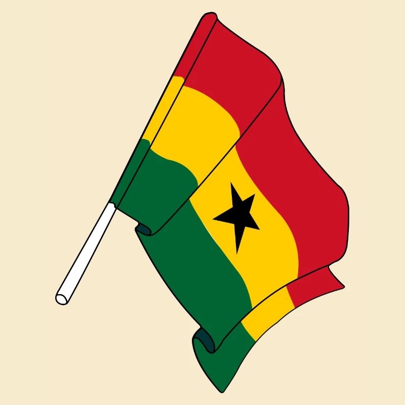 Drapeau Ghana