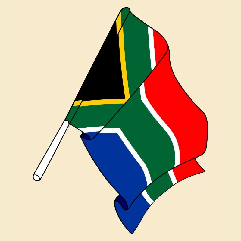 Drapeau Afrique du Sud