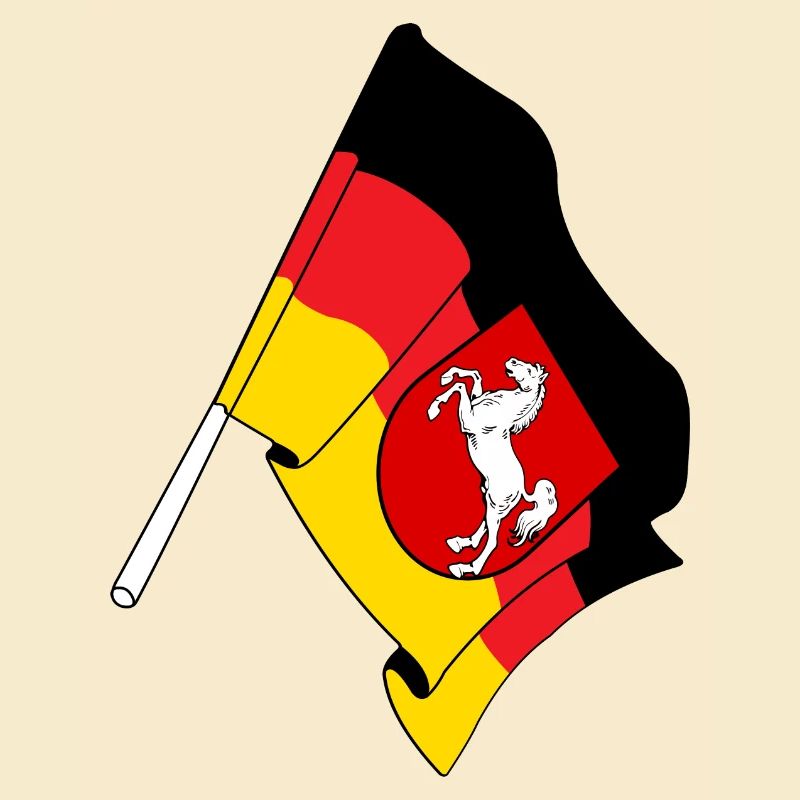 Drapeau Basse-Saxe