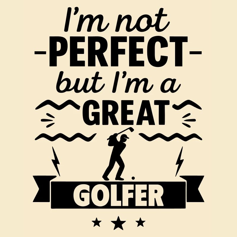 Pas parfait, mais un super golfeur