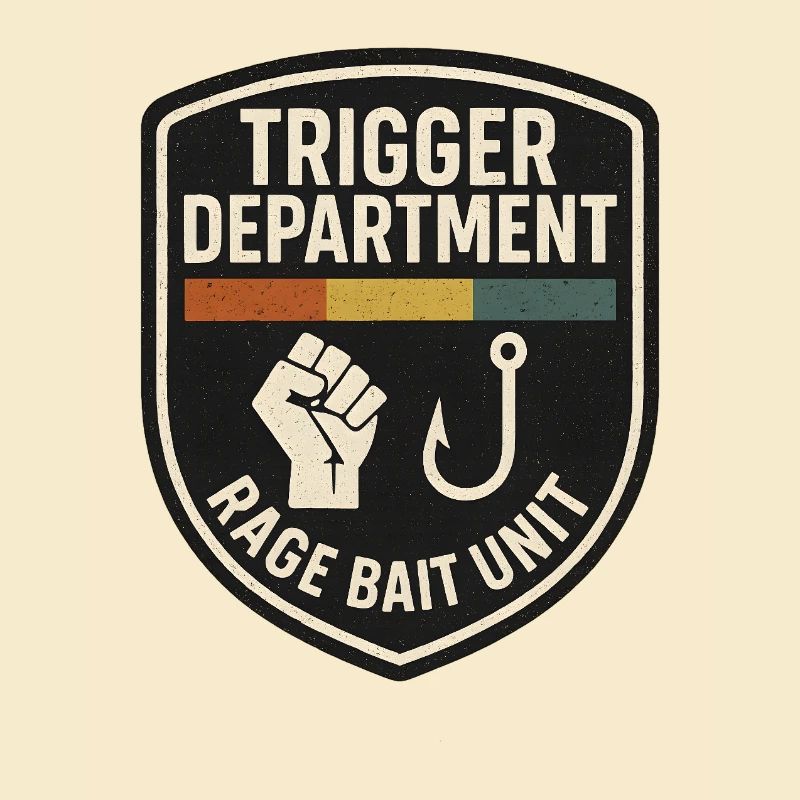 Trigger Department Rage Bait Patch, Drôle