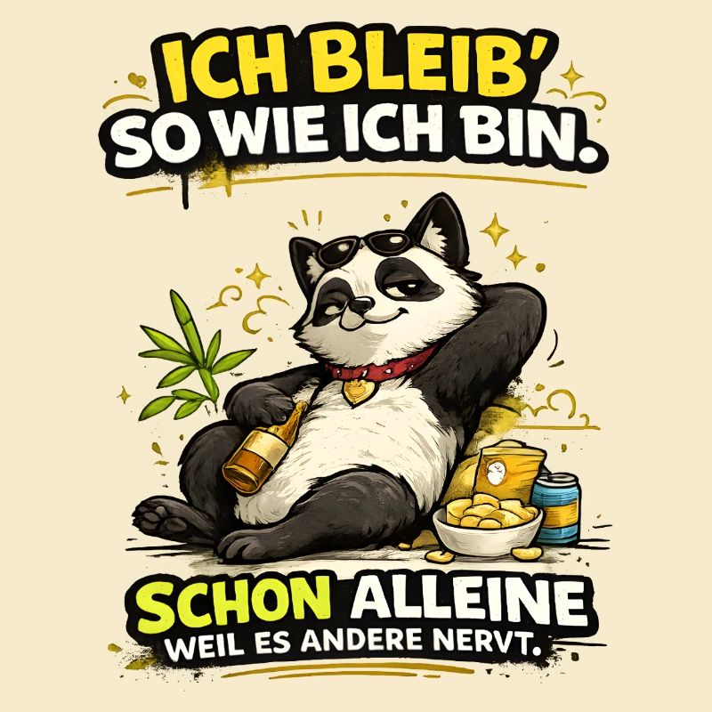 Ich bleib so wie ich bin Panda