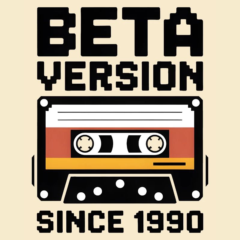 Conception d’impression de cassette rétro