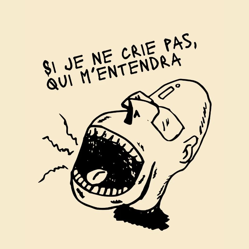 If I Don't Shout, Who Will Hear Me – Design Cri Exp