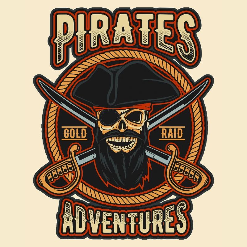 Pirate Gold Raid Patch