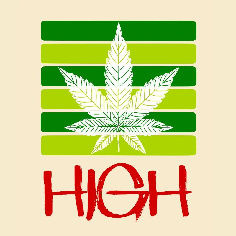 High / Smoking / Cannabis / Hemp / Cannabis Leaf