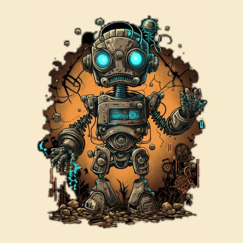 mignon petit robot