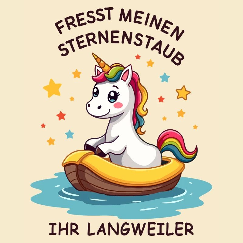 Einhorn Bootsfahrt