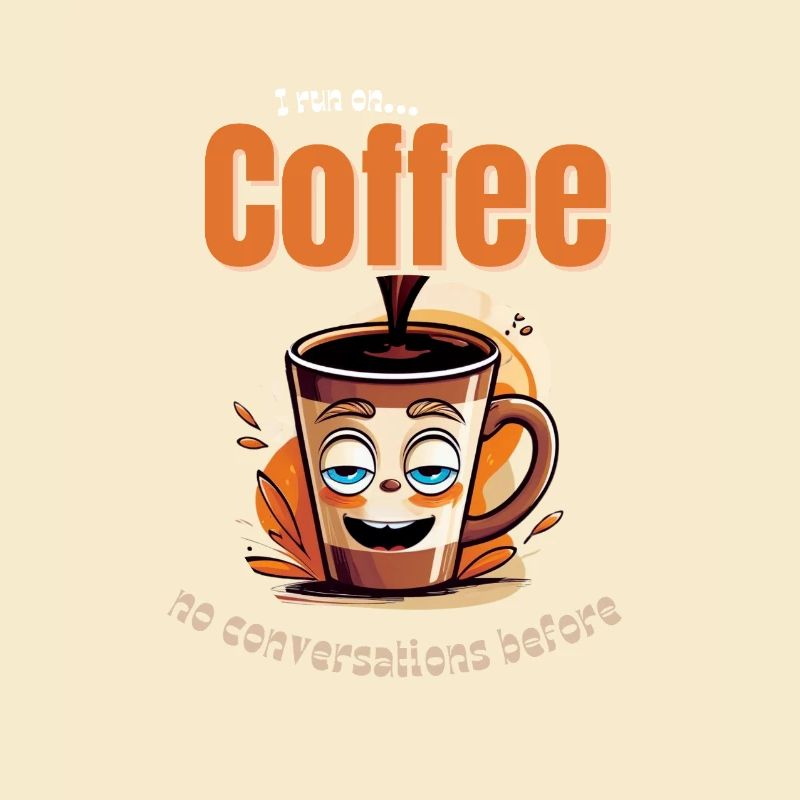 Ambiance café – Pas de conversations avant le café