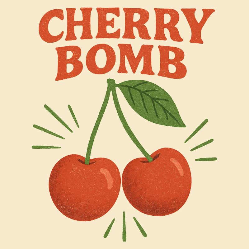 Conception graphique Cherry Bomb