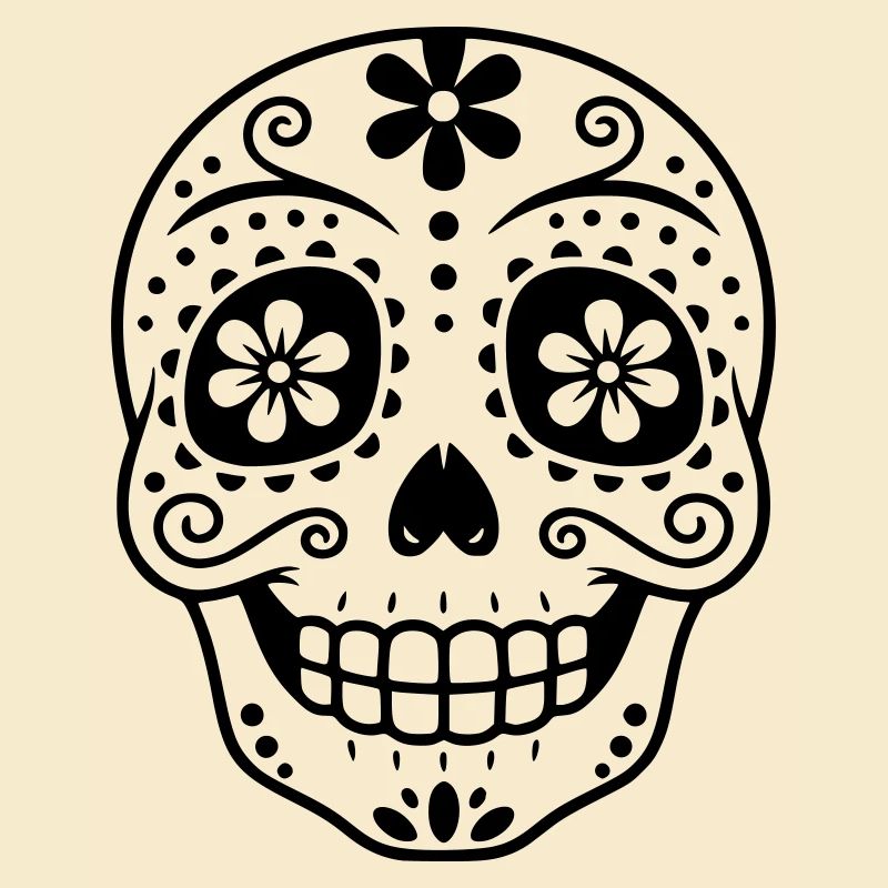 Crâne de sucre | Día de los Muertos Design
