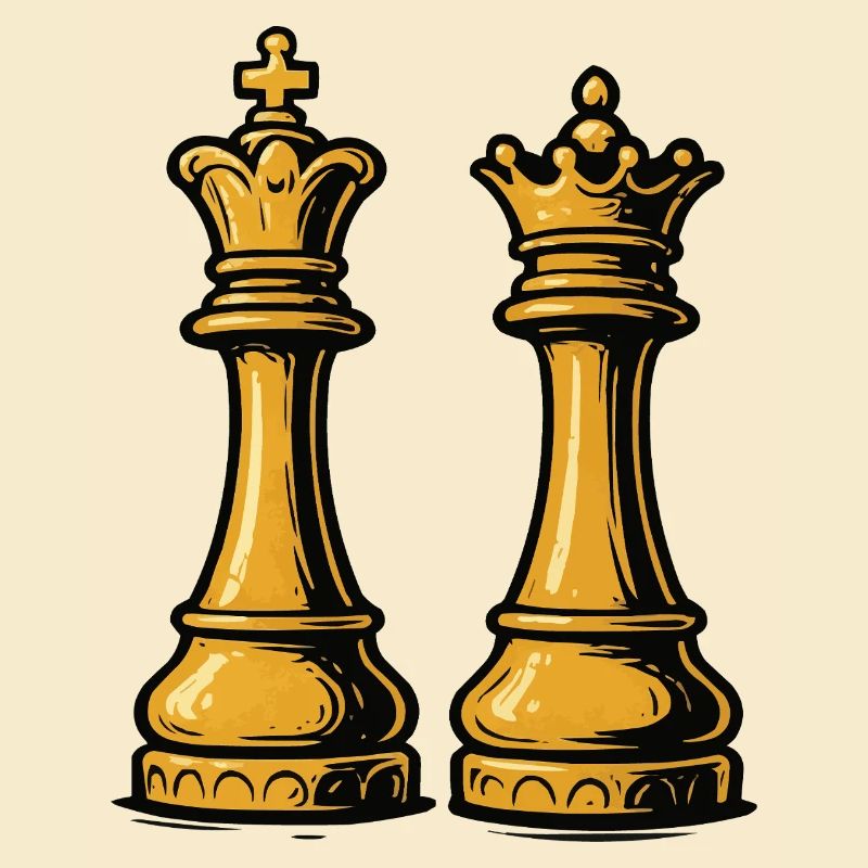 Échecs Roi Dame