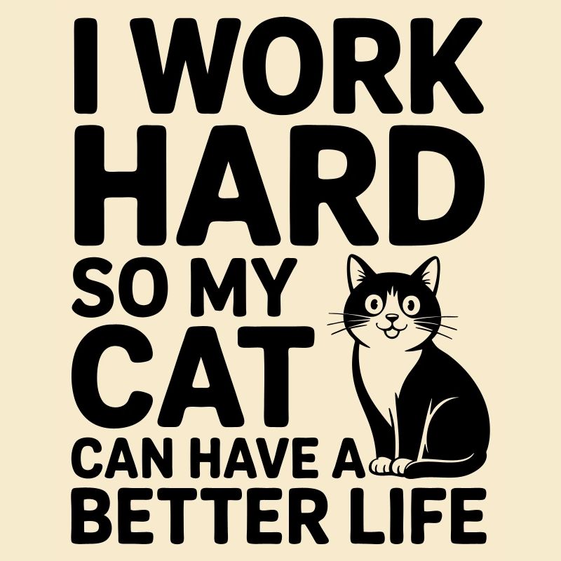 Je travaille pour mon chat