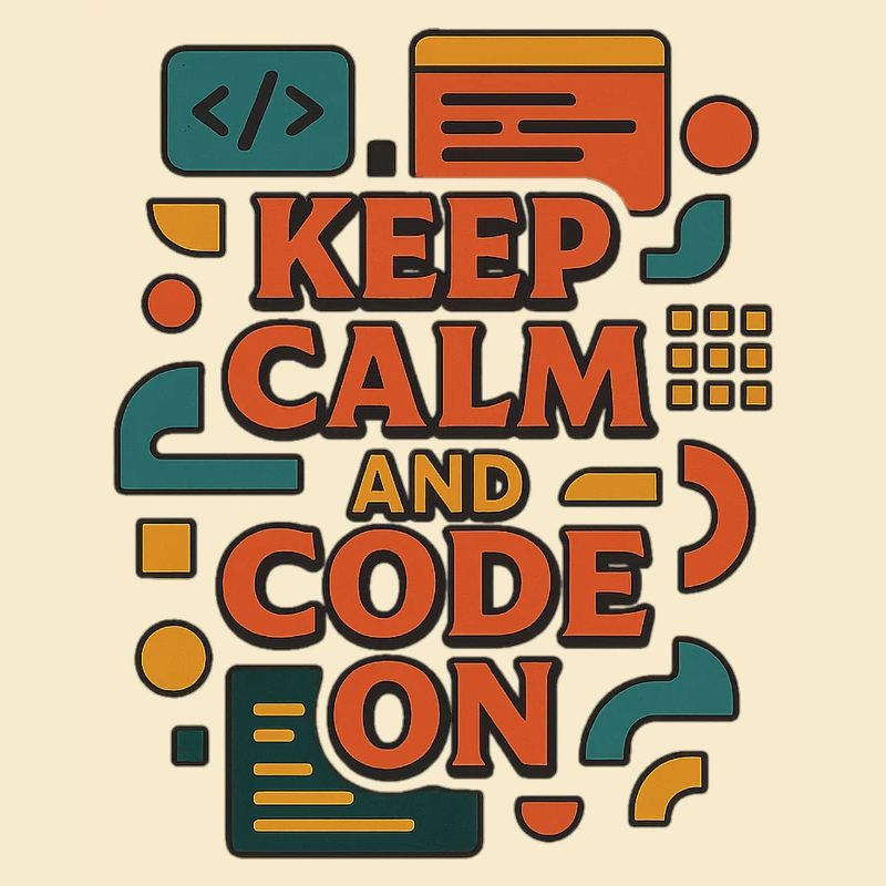 Reste calme et code activé – Chemise de codeur drôle