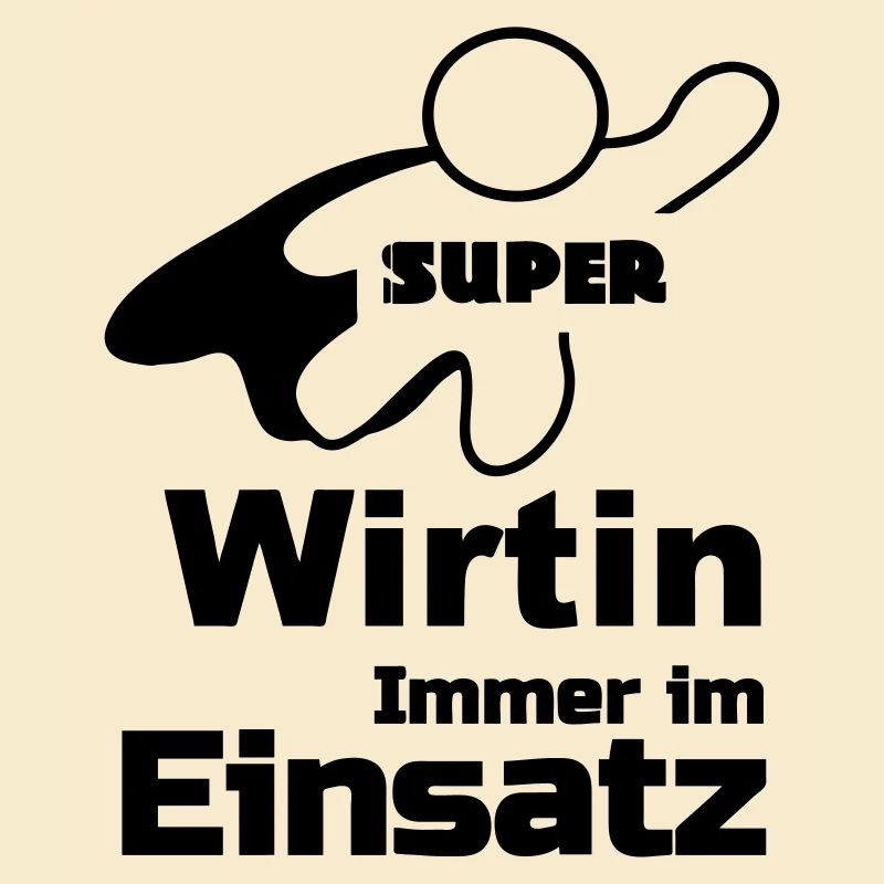 Super Wirtin Geschenk