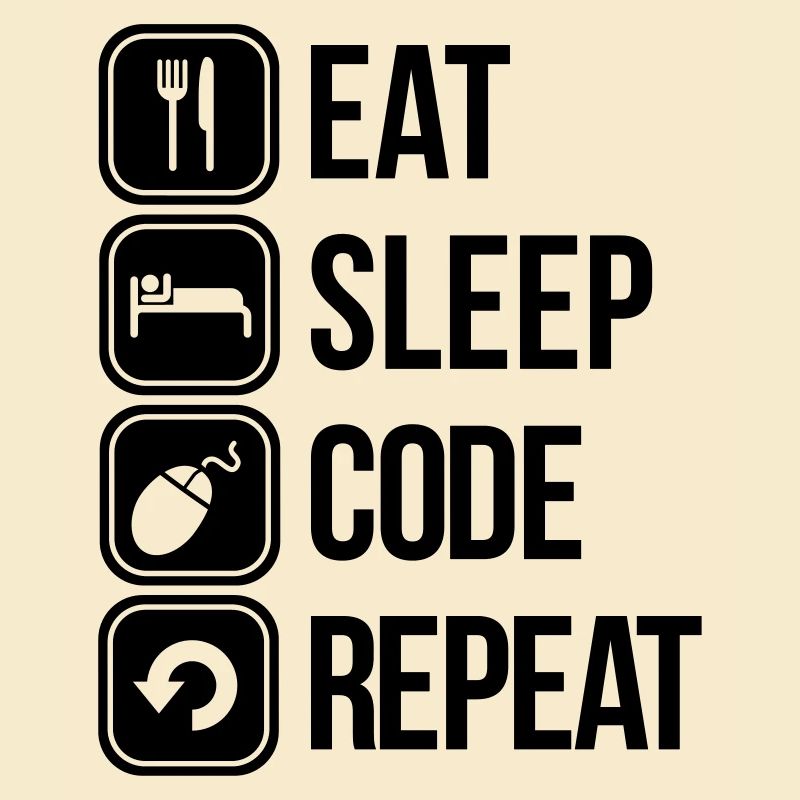 eat sleep code