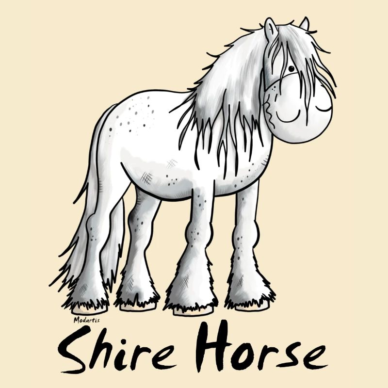Blanc Cheval de Shire