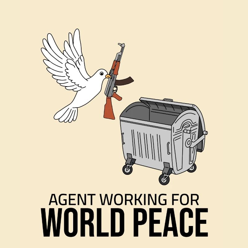 agent working for world peace