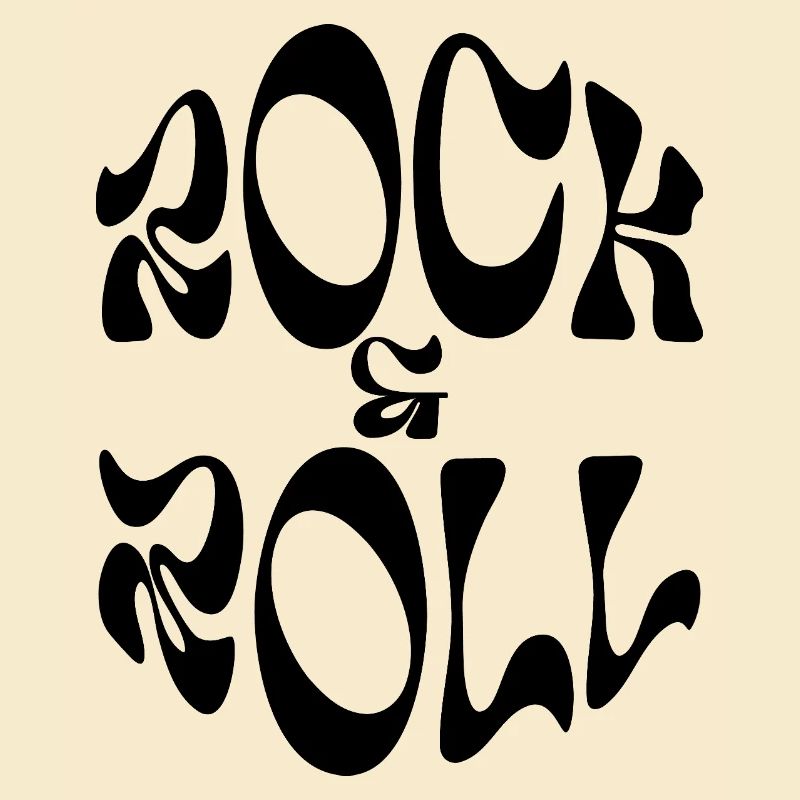 Conception de logo de musique Rock and Roll