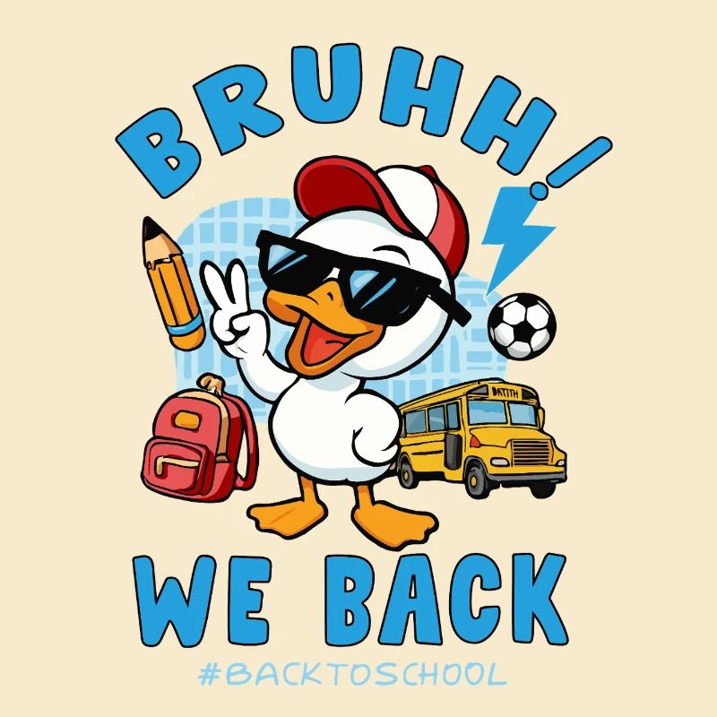 Duck Student Back to School