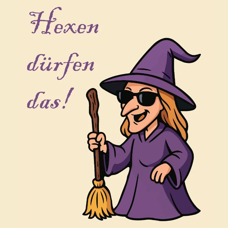 Purple Witch with Style