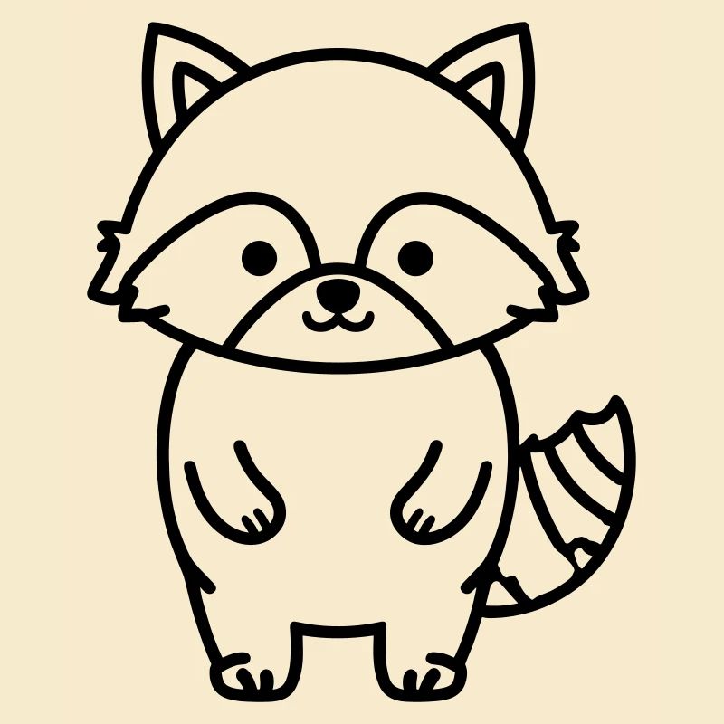 Waschbär