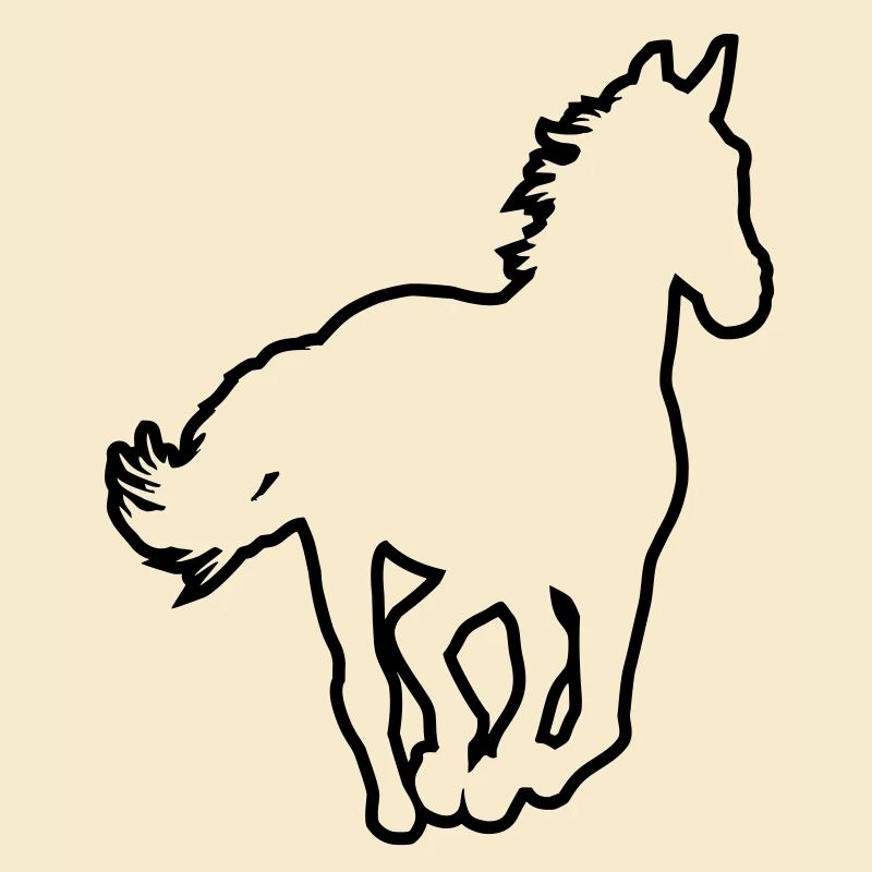 Un cheval