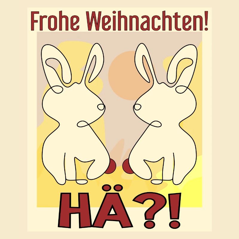 Osterhasen Weihnachtsfeier