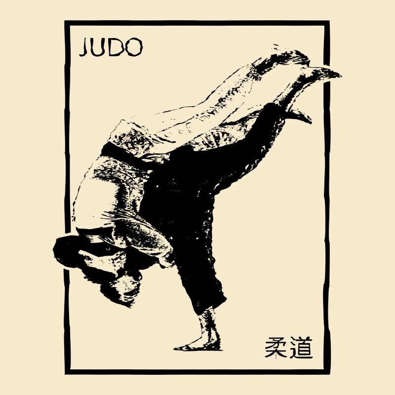 Judo – Technique de lancer avec style japonais
