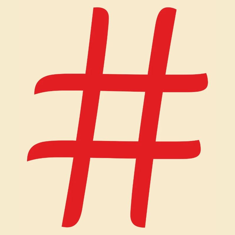 Hashtag (en anglais)