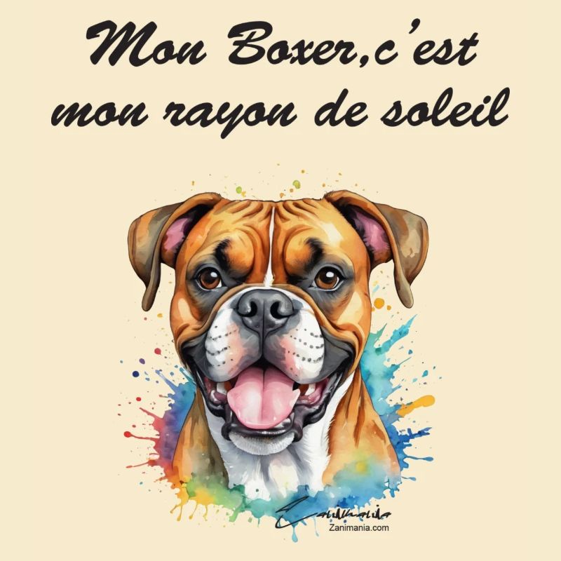 Boxer rayon de soleil