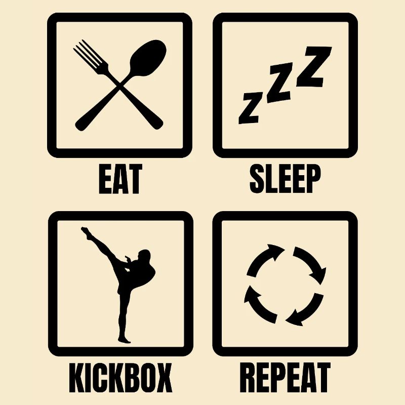 Daily routine for kickboxers