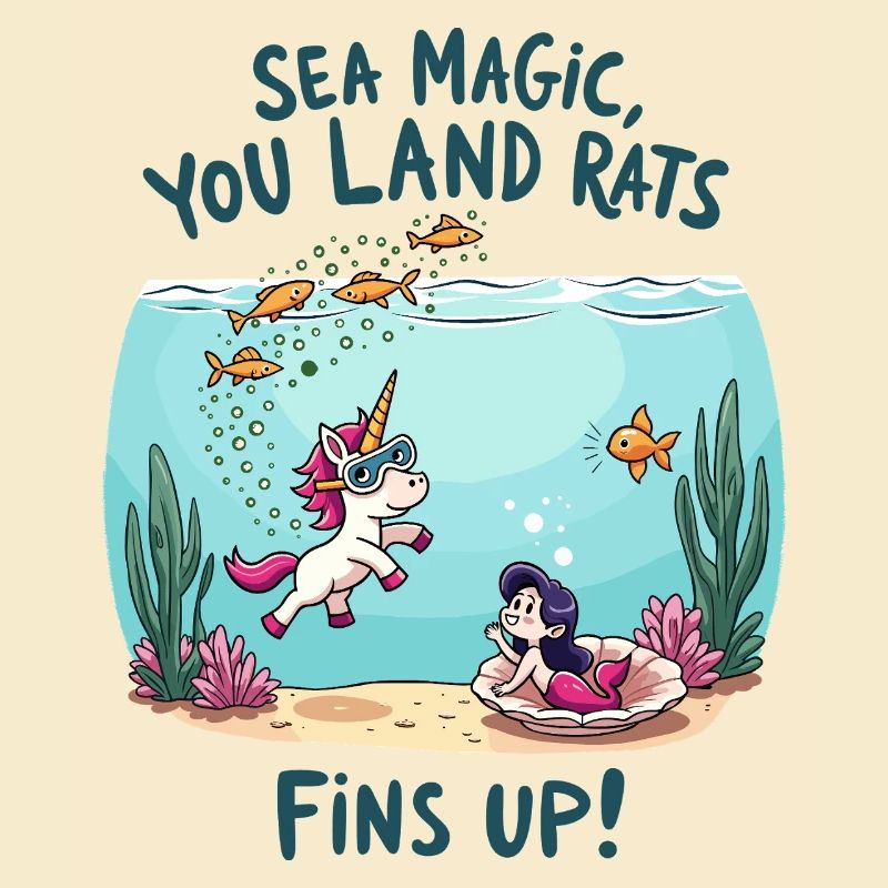 Sea Magic with Unicorn