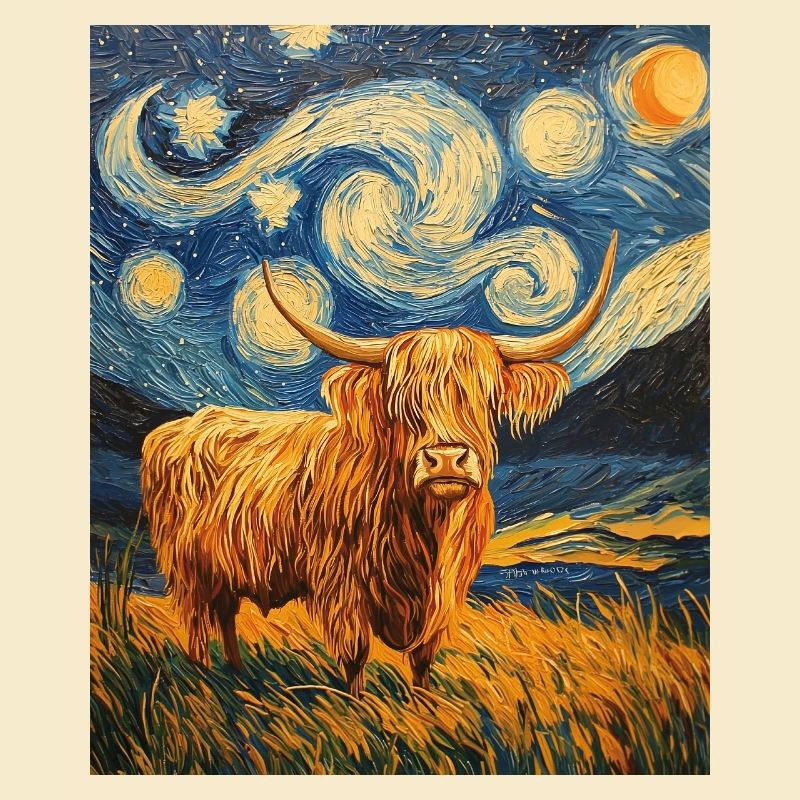 Vache des Highlands