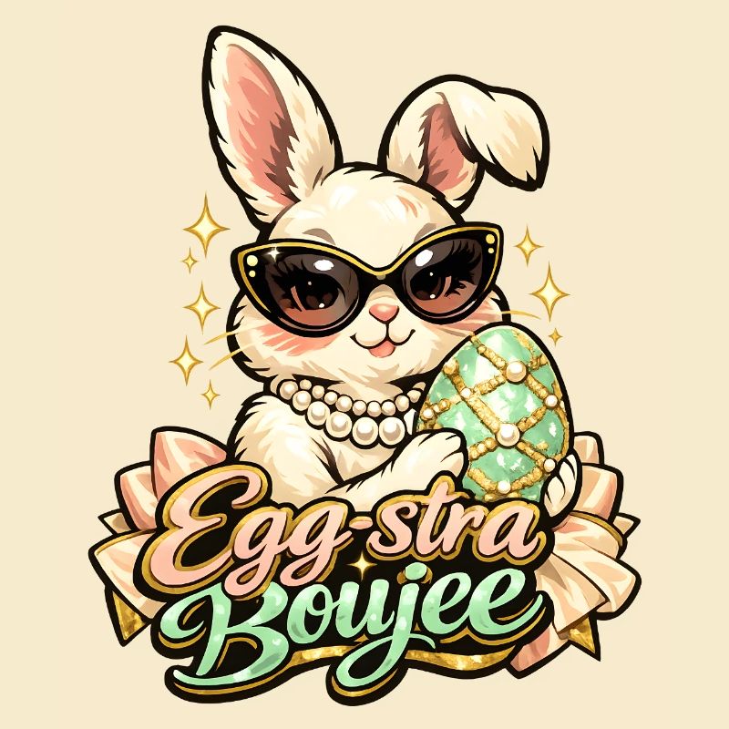 Egg-stra Boujee Easter Bunny Easter