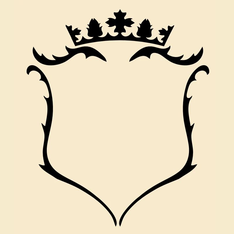 A crest with crown